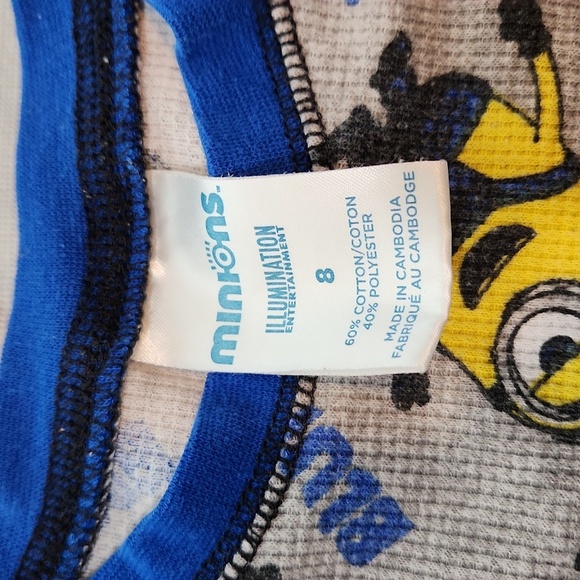 Kids Minions Pj Shirt - Picture 6 of 7